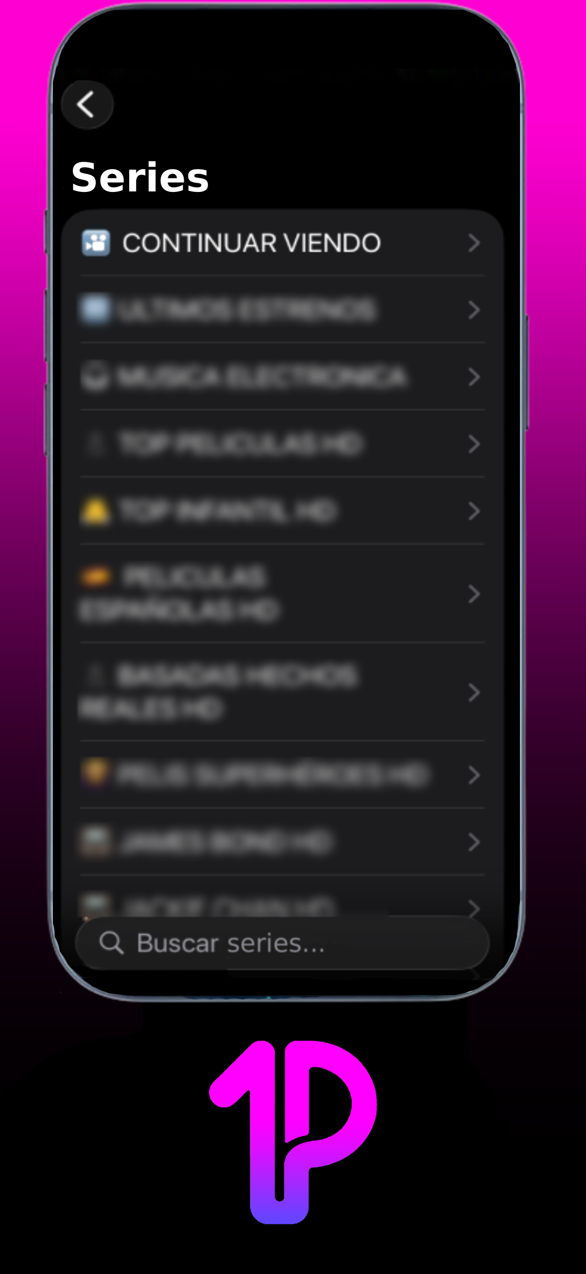 Series Menu